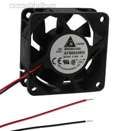 8044546508 Вентилятор Delta Electronics AFB0624EH-A 24V 0.36A 60x25 2pin Hirschmann
