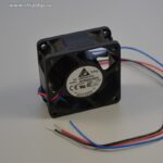 8006171577 AFB0624EH-AF00, Fan Tubeaxial 24VDC Square - 60mm L x 60mm H Ball 38.4 CFM (1.08m³/min) 3 Wire Leads Hirschmann — изображение 2