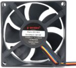 8048463371 Вентилятор Gembird D8025HM-4, 80x80x25, гидродин.подшипник, 4pin, провод 30см Hirschmann — изображение 4