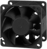 8005941320 PMD2406PMB1-A.(2).GN, Fan Tubeaxial 24VDC Square - 60mm L x 60mm H Ball 56.5 CFM (1.58m³/min) 2 Wire Leads Hirschmann — изображение 5