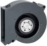 8006879027 RL65-21/12/2, Fan Blower 12VDC Rectangular/Rounded - 97mm L x 93.5mm H Ball 32.9 CFM (0.921m³/min) 3 Wire Leads Hirschmann — изображение 2