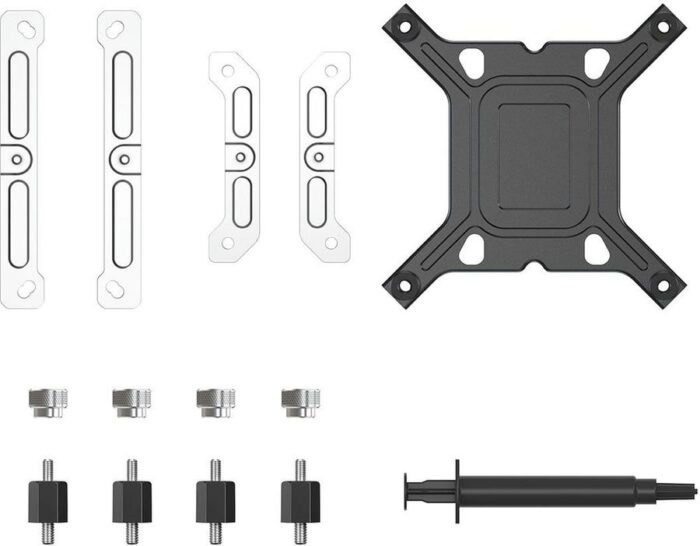 8048686632 Cooler ID-Cooling FROZN A620 PRO SE ARGB WHITE Soc-AM5/AM4/ 1200/1700/1851 серебристый/белый 4-pin 15-27.2dB Al+Cu 260W 1190gr Ret Hirschmann — изображение 5