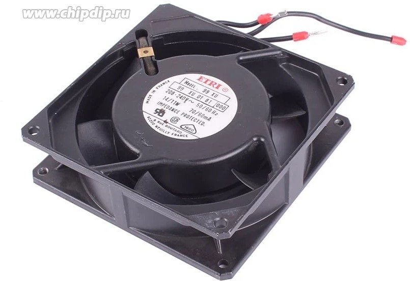 doc062257707 8007682053 Вентилятор ETRI 99XU0181000 220v 14/11w 70/60mA 92x25 2pin Hirschmann — изображение 1