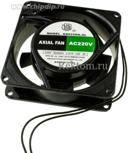 8040441890 Вентилятор Suntronix G9225HA2BL 220-240V 50/60Hz 0.10A 13W 92X25 (90X25) 2pin () Hirschmann