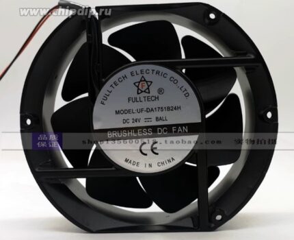 8035598436 Вентилятор FULLTECH UF-DA1751B24H 24V DC 1.7A 172X150X51 2pin () Hirschmann