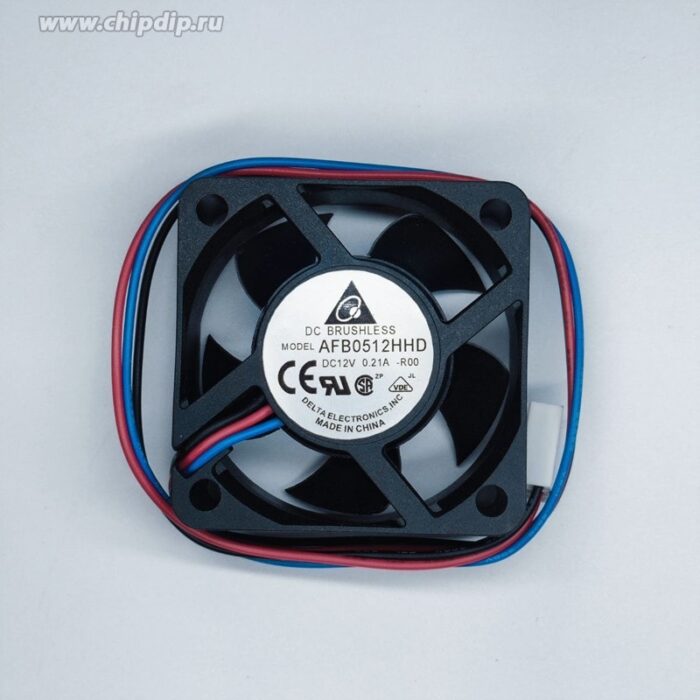 8045421535 Вентилятор Delta Electronics AFB0512HHD 12V DC 0.21A 50X20 3pin () Hirschmann — изображение 2