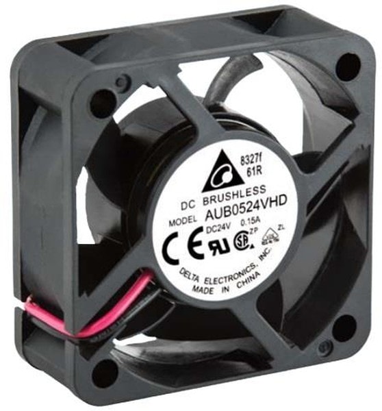doc062398185 8035449432 AUB0812EJ-00, DC Fans DC Axial Fan, 80x80x38mm, 12VDC, 69.5CFM, 6.6W, 0.297"H2O, 4x Wire, Tach/PWM Hirschmann — изображение 1