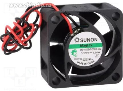 8046316586 Вентилятор Sunon MB40202VX-000U-A99 24V 1.54W 40x20 2pin Hirschmann
