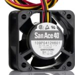 8013282532 Вентилятор Sanyo Denki 109P0412H601 40X20MM 12VDC 1.32W 0.110A 3pin Hirschmann