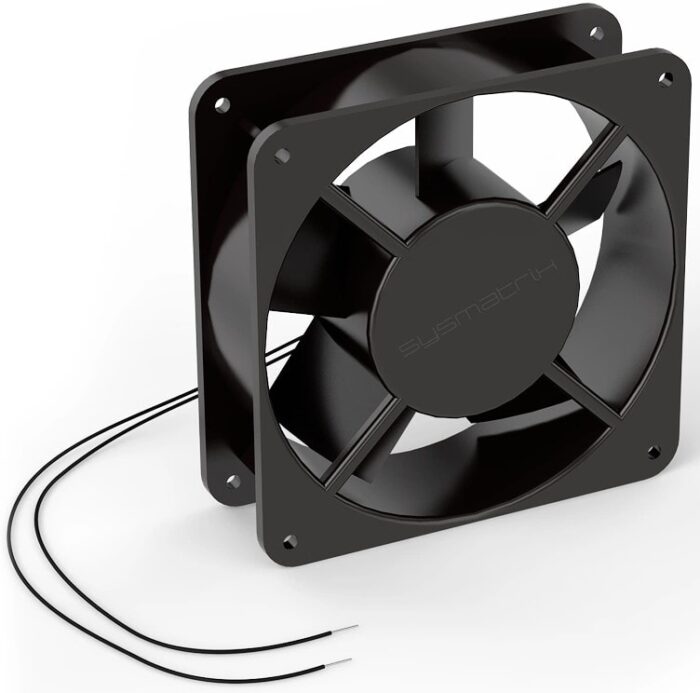8006822124 SYSMATRIX FU 0014.001 Вентилятор 220В, 120*120*38mm для установки в настенные и напольные шкафы серии WP, SL, MR Hirschmann — изображение 4