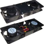 8026495933 Блок 2-х вентиляторов в крышу настенных шкафов Pro и Next TWT-CBW-FANB2 Hirschmann