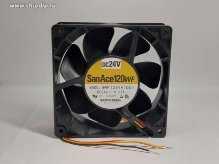 8035599712 Вентилятор Sanyo Denki San Ace 9WF1224H1D01 DC 24V 0.32A 3pin 120x38 () Hirschmann