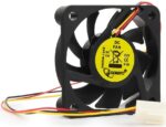 8048462132 Вентилятор Gembird D50BM-12AS, 50x50x10, двойной шарикоподшипник, 3pin, провод 25см Hirschmann — изображение 7