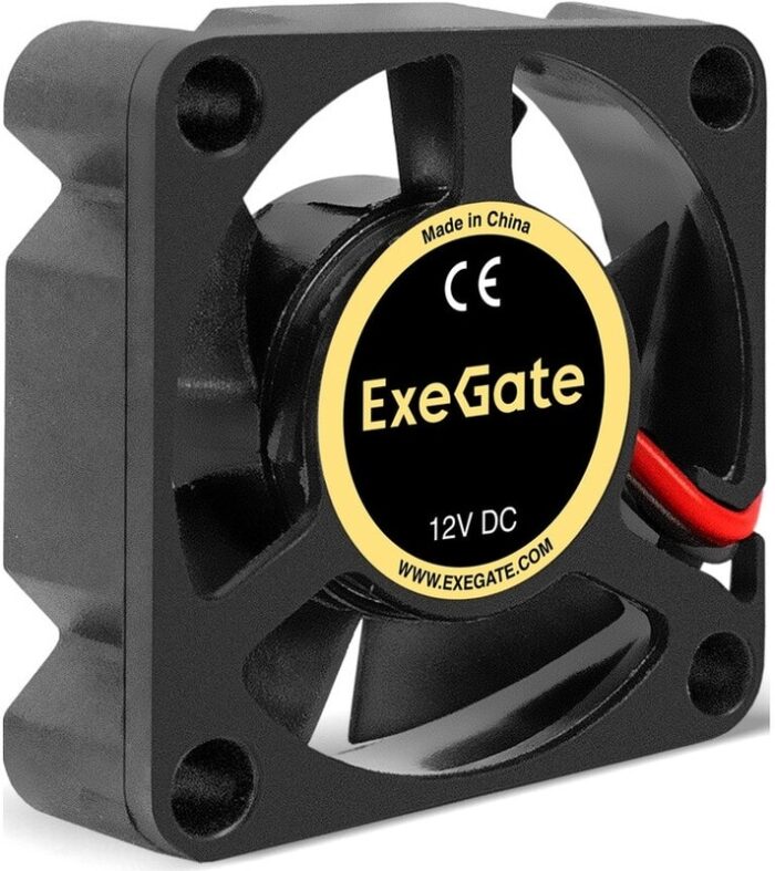 8038575143 EX297009RUS, Вентилятор 12В DC ExeGate ExtraPower EP03010S3P (30x30x10 мм, Sleeve bearing (подшипник скольжения), 3pin, 15000RPM, 29dBA) Hirschmann — изображение 5