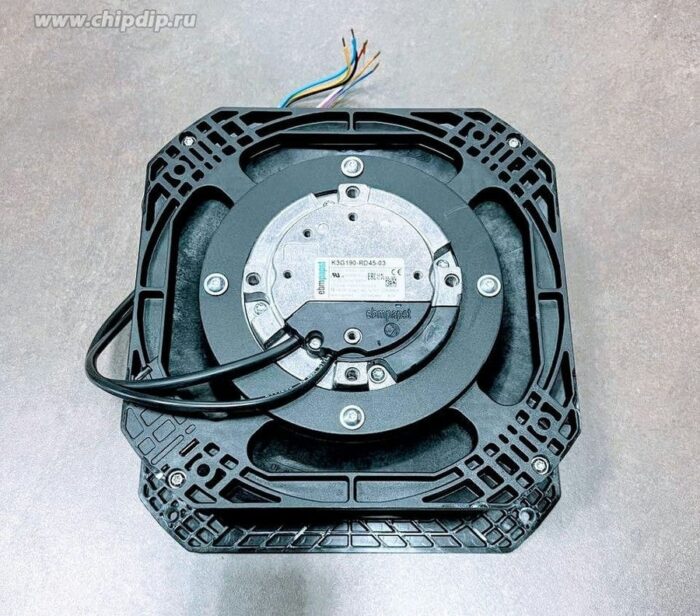 8035598469 Вентилятор Ebmpapst K3G190-RD45-03 230V 169W 1.35A () Hirschmann — изображение 5