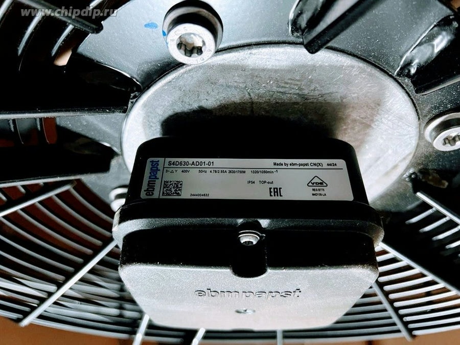 doc063659655 8025255319 Вентилятор Ebmpapst S4D630-AD01-01 400V 2630W 4.78A Hirschmann — изображение 1