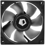 8013748506 Вентилятор ID-COOLING NO-8025-SD 80мм, 3-pin, 2000об/мин, 21 дБ, черный, Ret Hirschmann — изображение 4