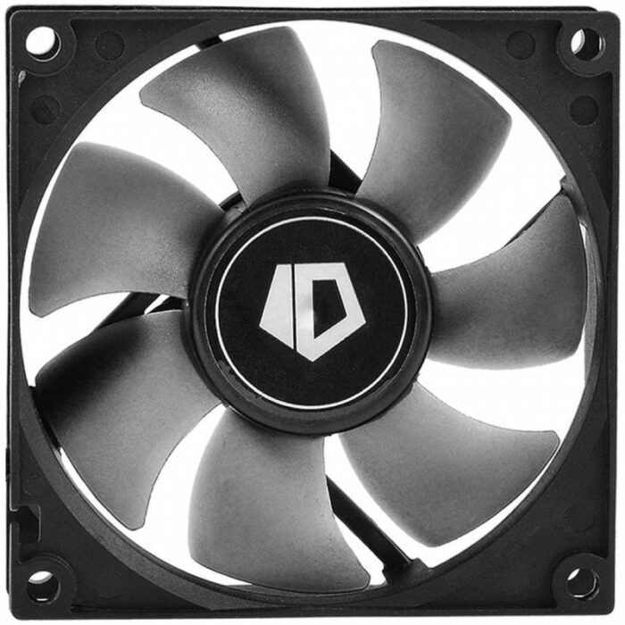 8013748506 Вентилятор ID-COOLING NO-8025-SD 80мм, 3-pin, 2000об/мин, 21 дБ, черный, Ret Hirschmann — изображение 4
