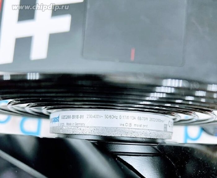 8029575767 Вентилятор Ebmpapst S2D200-BI18-01 380V 68W 0.29A Hirschmann — изображение 3