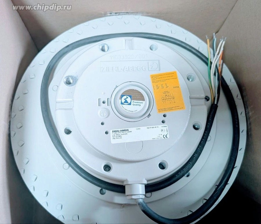 doc063744276 8045594667 Вентилятор Ziehl-abegg RE31P-6EK.6F.1R 230V 2.5A () Hirschmann — изображение 1