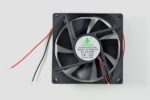 8026204844 Вентилятор 80x80x25, напряжение 12В, ток 0.16А, выводы 2L, подшипник качения, FSY80B12M Hirschmann
