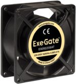 8009510062 EX289004RUS, Вентилятор 220В AC ExeGate EX09225BAT (92x92x25 мм, 2-Ball (двойной шарикоподшипник), клеммы, 2600RPM, 31dBA) Hirschmann — изображение 6