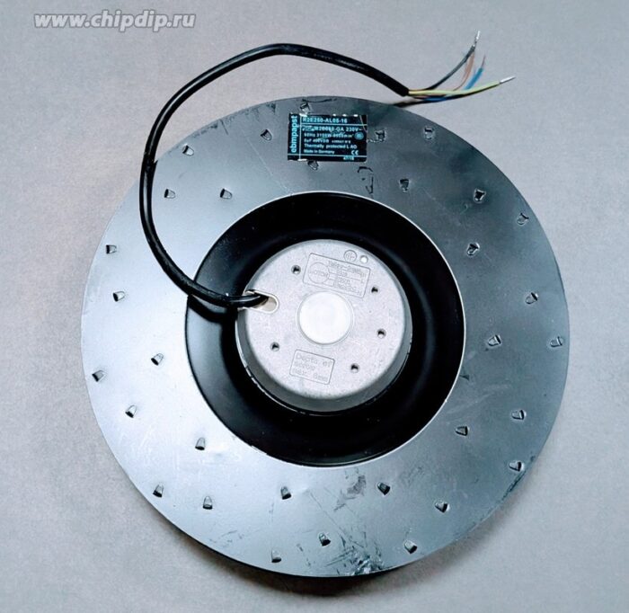 8008397027 Вентилятор Ebmpapst R2E250-AL05-16 230v 50/60Hz 0.91/1.43A 210/330W 2600/3200min Hirschmann — изображение 3