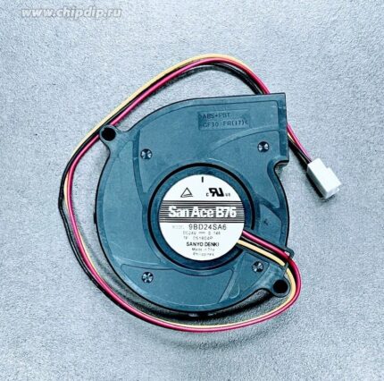8048319773 Вентилятор Sanyo Denki San Ace B76 9BD24SA6 24V 0.14A 3pin улитка Hirschmann