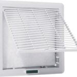 8048004962 V02 325 003, Вентиляционная решетка 325x325мм, IP54, серый цвет Hirschmann