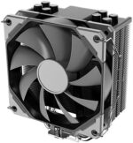 8028126840 Кулер Cooler ID-Cooling SE-214-XT BASIC черный/серебристый 120мм алюминий+медь 1800rpm 27db 4-pin 180W 150мм Hirschmann — изображение 8