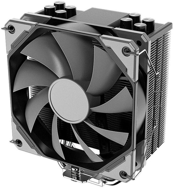 8028126840 Кулер Cooler ID-Cooling SE-214-XT BASIC черный/серебристый 120мм алюминий+медь 1800rpm 27db 4-pin 180W 150мм Hirschmann — изображение 8
