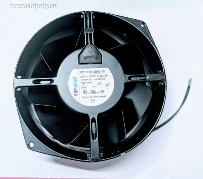 8015506846 Вентилятор Ebmpapst W2S130-AB03-15 220V 50/60Hz 47W 172x150x51 () Hirschmann — изображение 3