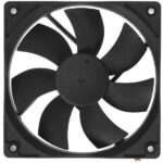 8048462215 Вентилятор Gembird FANCASE3, 120x120x25, подшипник скольжения, 3pin, провод 30см Hirschmann — изображение 5