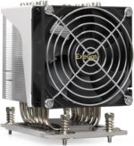 8015946671 EX293437RUS, Кулер ExeGate ESNK-P0064AP4. PWM.4U.SP3.Cu (Al+Cu, 4U, 5 тепл. трубок, LGA SP3, TDP 280W, PWM, 1900-3800RPM, 2 ball bearing, 4p Hirschmann — изображение 10