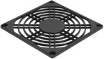 8024833076 EX295270RUS, Решетка для вентилятора 90x90 ExeGate EG-090PSB (90x90 мм, пластиковая, квадратная, черная) Hirschmann — изображение 4