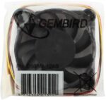 8048462132 Вентилятор Gembird D50BM-12AS, 50x50x10, двойной шарикоподшипник, 3pin, провод 25см Hirschmann — изображение 3