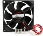 8048462143 Вентилятор Gembird FANPS, 80x80x25, подшипник скольжения, 2pin, провод 30см Hirschmann — изображение 3