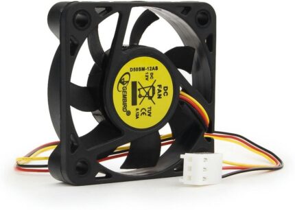 8048462161 Вентилятор Gembird D50SM-12AS, 50x50x10, подшипник скольжения, 3pin, провод 25см Hirschmann