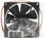 8048462166 Вентилятор Gembird FANCASE, 80x80x25, подшипник скольжения, 3pin, провод 30см Hirschmann — изображение 3