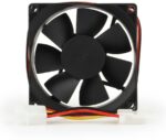8048462184 Вентилятор Gembird FANCASE-4, 80x80x25, подшипник скольжения, Molex F+Molex M, провод 30см Hirschmann — изображение 2
