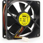 8048462185 Вентилятор Gembird FANCASE/BALL, 80x80x25, двойной шарикоподшипник, 3pin, провод 30см Hirschmann