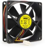8048462185 Вентилятор Gembird FANCASE/BALL, 80x80x25, двойной шарикоподшипник, 3pin, провод 30см Hirschmann