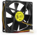 8048462213 Вентилятор Gembird FANCASE2, 92x92x25, подшипник скольжения, 3pin, провод 30см Hirschmann