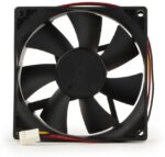 8048462213 Вентилятор Gembird FANCASE2, 92x92x25, подшипник скольжения, 3pin, провод 30см Hirschmann — изображение 2