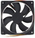 8048462215 Вентилятор Gembird FANCASE3, 120x120x25, подшипник скольжения, 3pin, провод 30см Hirschmann — изображение 2