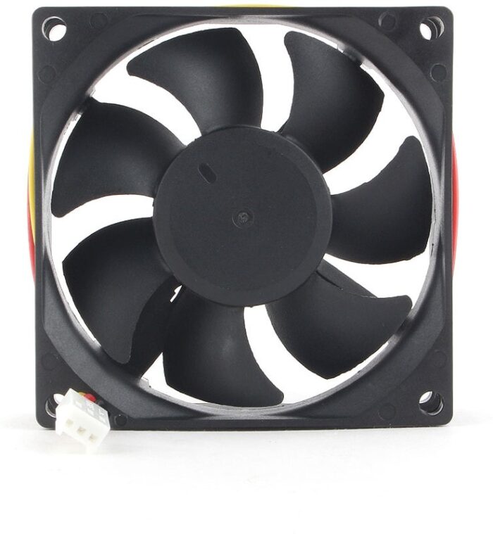8048463092 Вентилятор Gembird D8025HM-3, 80x80x25, гидродин.подшипник, 3pin, провод 30см Hirschmann — изображение 2