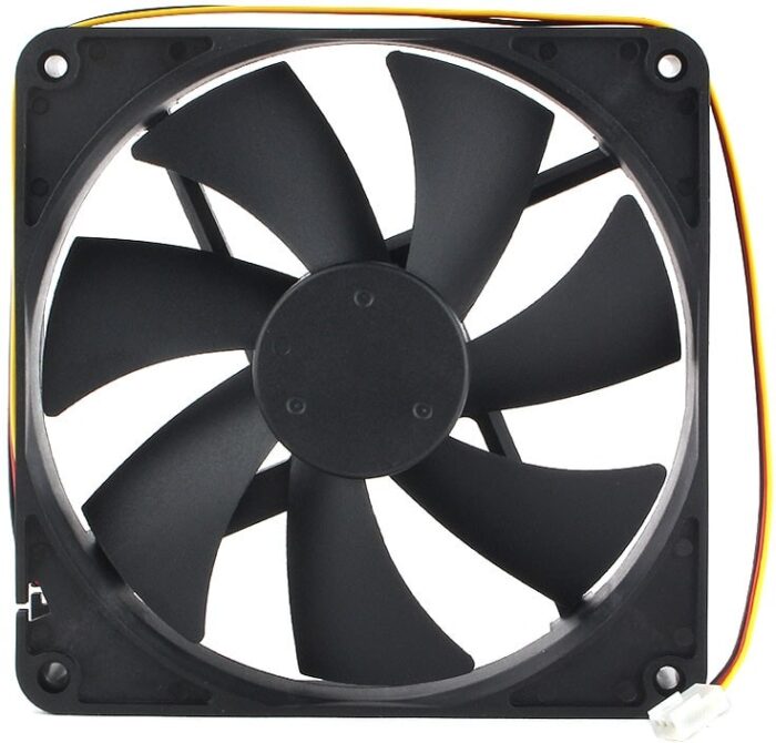 8048463095 Вентилятор Gembird D14025SM-3, 140x140x25, подшипник скольжения, 3pin, провод 40см Hirschmann — изображение 2