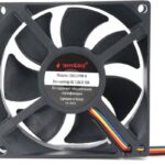 8048463371 Вентилятор Gembird D8025HM-4, 80x80x25, гидродин.подшипник, 4pin, провод 30см Hirschmann