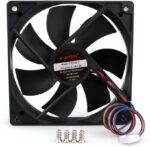 8048463376 Вентилятор Gembird D12025SM-4, 120x120x25, подшипник скольжения, 4pin, провод 30см Hirschmann — изображение 2