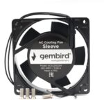 8048463430 Вентилятор Gembird AC9225S22H, 92x92x25, AC 220В, подшипник скольжения, 2pin, провод 30см Hirschmann
